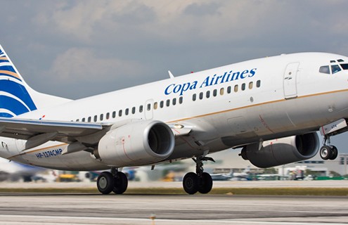 Avión de Copa Airlines