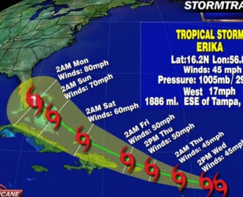 Tormenta tropical Erika