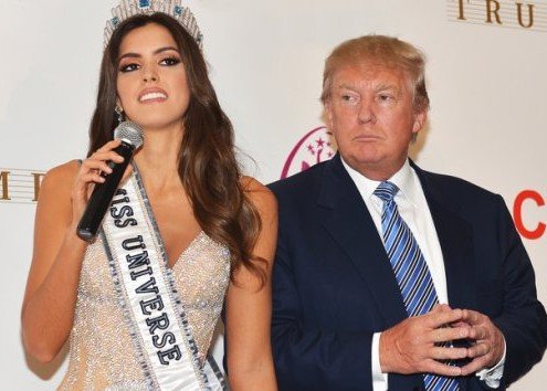 Donald Trump y Miss Universo