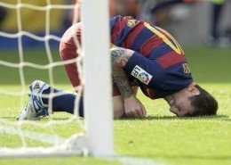 Messi lesionado