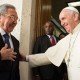 Raúl Castro y el Papa Francisco