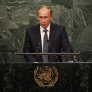 Vladimir Putin en la ONU