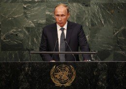 Vladimir Putin en la ONU