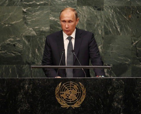 Vladimir Putin en la ONU
