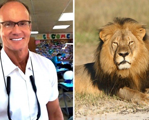 Walter Palmer y Cecil