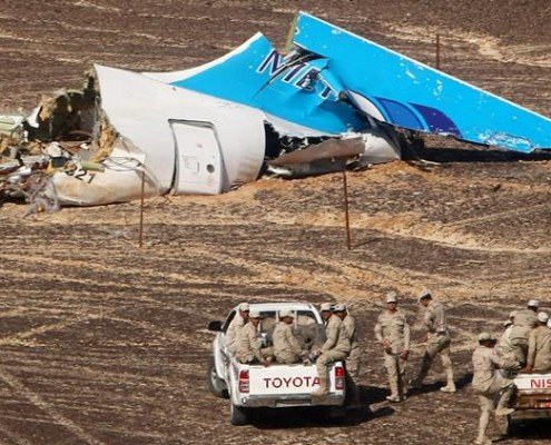 Accidente aereo en Sinai