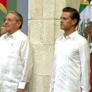 Raul Castro y EPN