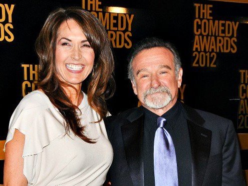 Robin Williams y esposa