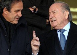 Blatter y Platini