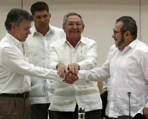 Santos y FARC