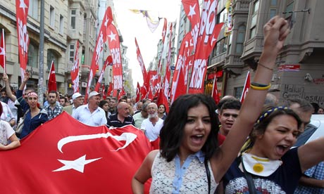 Turkey protests in pictures