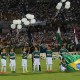 Fans of Atletico Nacional Pay Tribute To Brazilian Soccer Team Chapecoense Following Airplane Crash